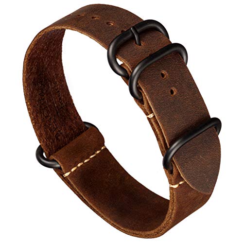 Benchmark Basics - -Armbanduhr- BMK-Oiled-NATO-PVD von Benchmark Basics