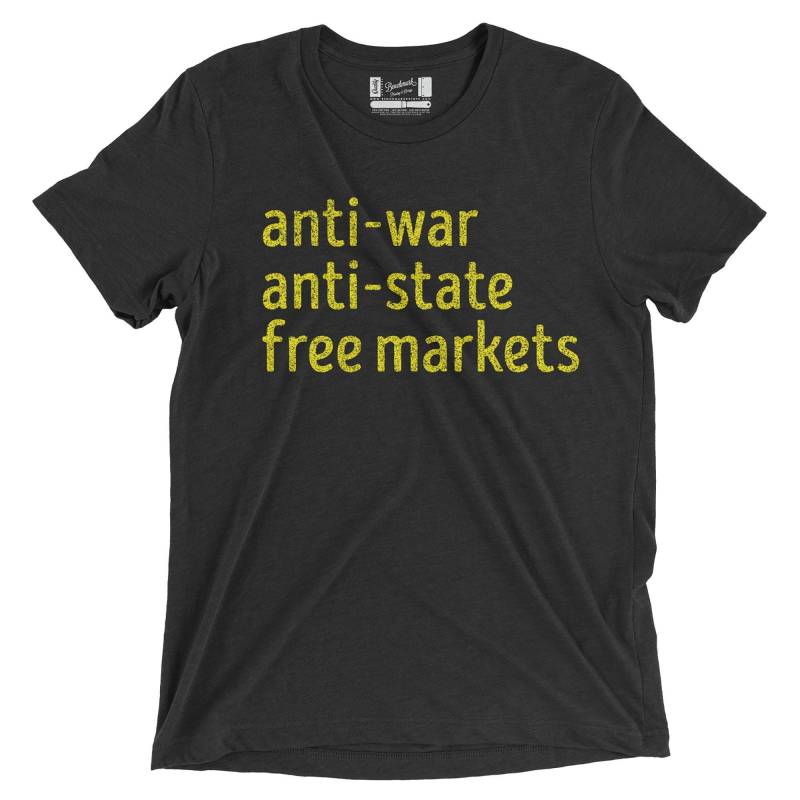Anti-Krieg; Anti-staat; Free Market Premium Tri-Blend T-Shirt Oder Hoodie Anti-Krieg; Anti-staat; Free Market Premium Tri-Blend T-Shirt Oder Hoodie von BenchmarkShirtShop
