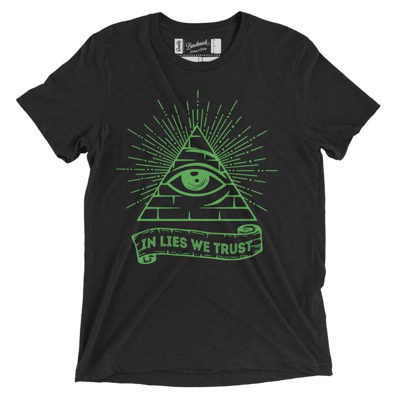 In Lügen, Denen Wir Vertrauen, Beenden Das Fed Tri-Blend T-Shirt Oder Hoodie In Lügen, Denen Wir Vertrauen, Beenden Das Fed Tri-Blend T-Shirt Oder Hoodie von BenchmarkShirtShop