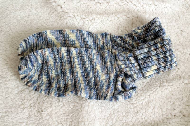 Socken Gestickte Strümpfe Gr. 41-43 Omas Handarbeit Wollsocken von BendelartShop