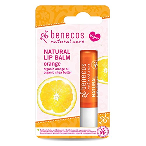 2 x Benecos Natural Lip Balm Orange 4,8g von benecos
