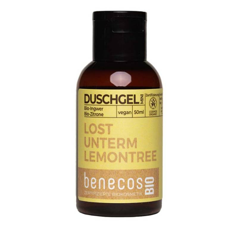 Benecos Duschgel Ingwer Zitrone - Duschgel Mini 50ml von Benecos