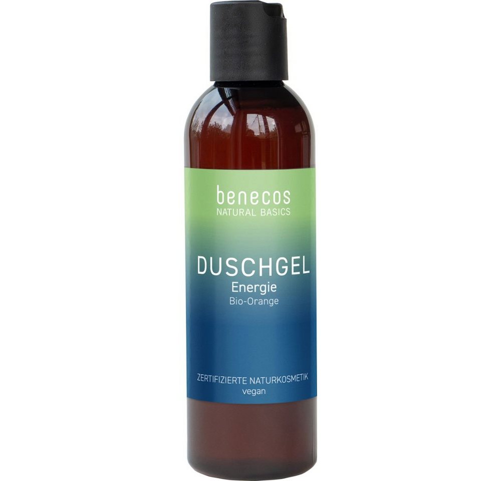 Benecos Duschgel Natural Basics Energie Orange, Orange, 200 ml von Benecos