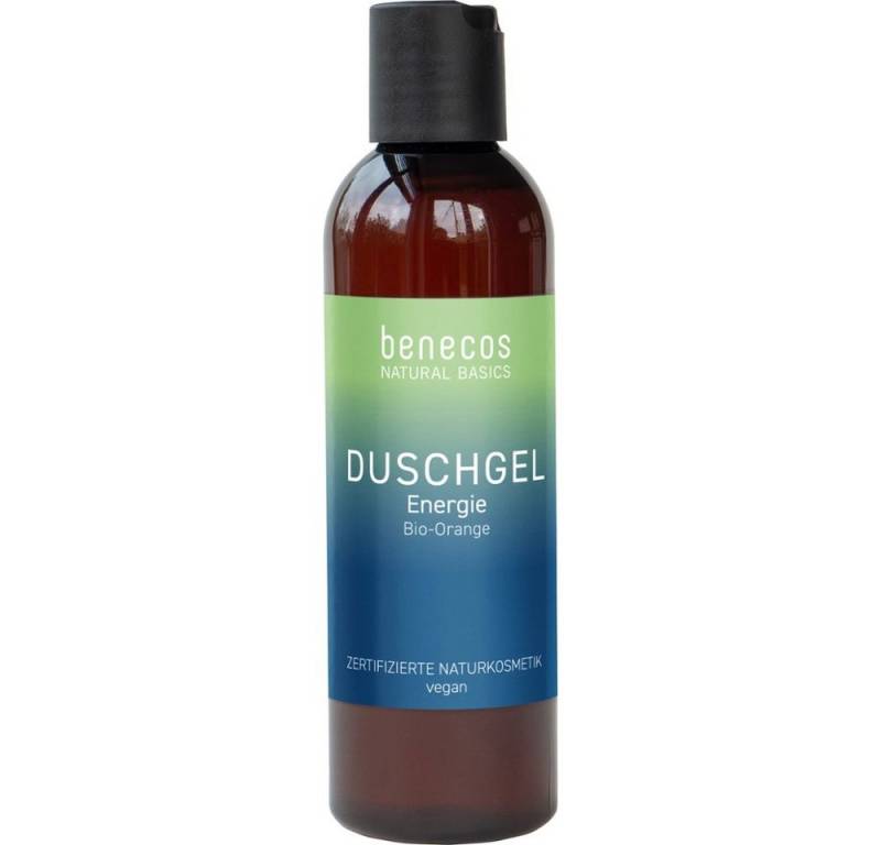 Benecos Duschgel Natural Basics Energie Orange, Orange, 200 ml von Benecos