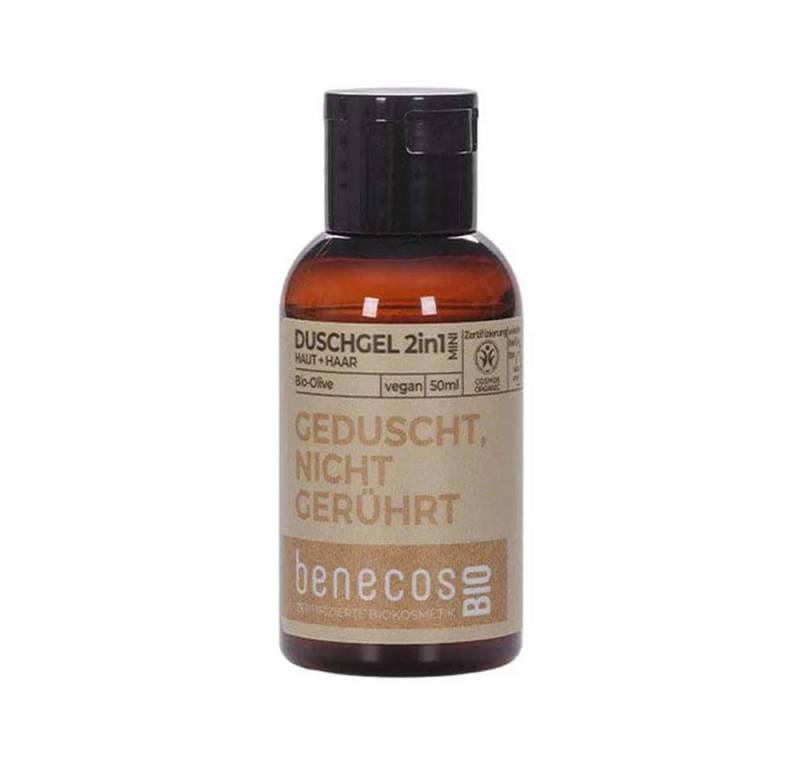 Benecos Duschgel Olive - Duschgel 2in1 Haut & Haar Mini 50ml von Benecos