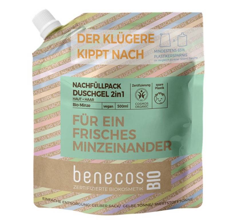 Benecos Duschgel in Minze, 500 ml von Benecos