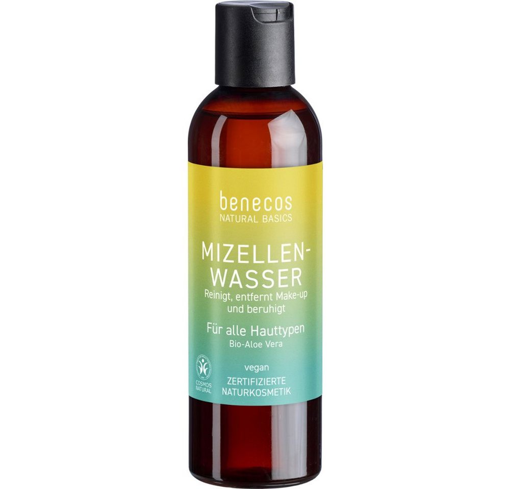 Benecos Gesichtspflege Natural Basics Mizellenwasser Aloe Vera, 200 ml von Benecos