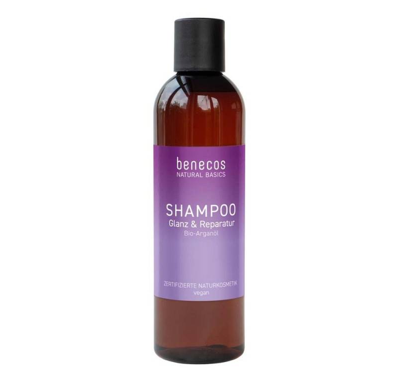 Benecos Haarshampoo Arganöl - Shampoo Glanz & Reparatur 250ml von Benecos
