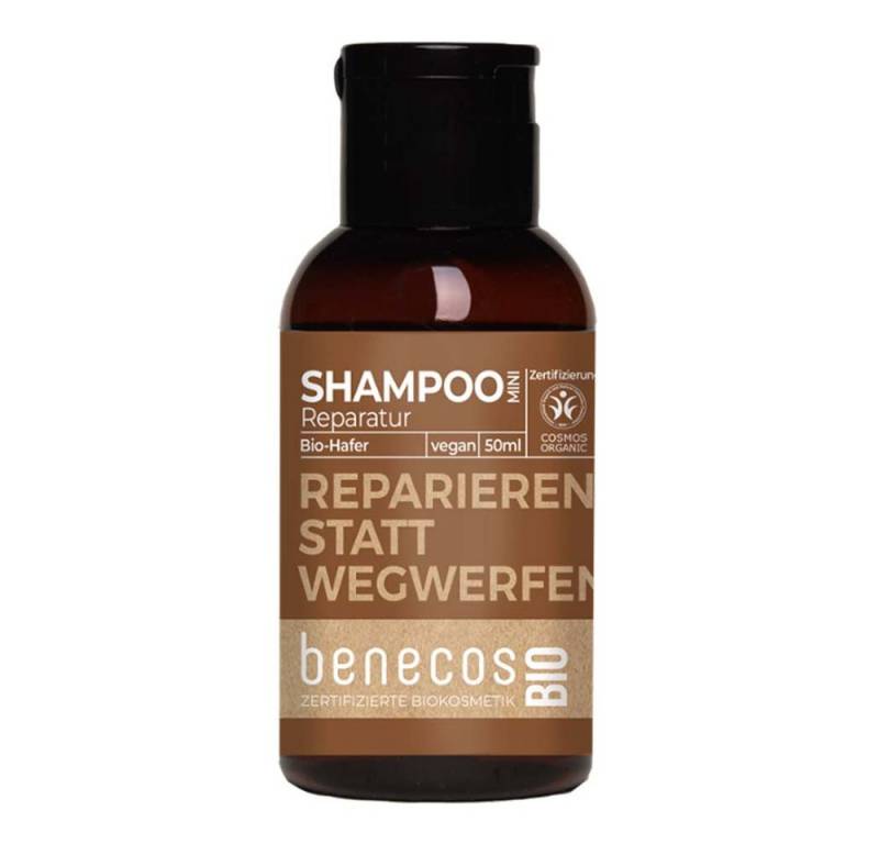 Benecos Haarshampoo Hafer - Shampoo Reparatur Mini 50ml von Benecos