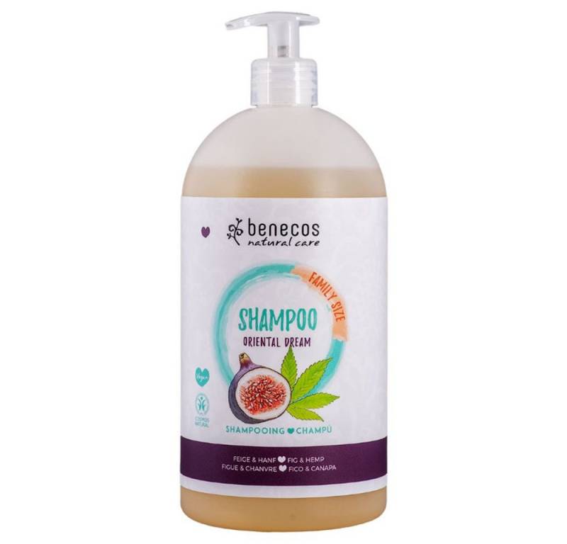 Benecos Haarshampoo Feige & Hanf - Shampoo Oriental Dream 950ml von Benecos