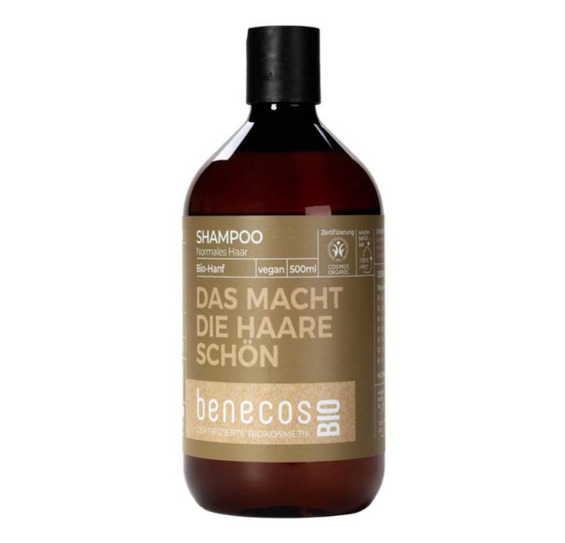 Benecos Haarshampoo Hanf - Shampoo Normales Haar 500ml von Benecos