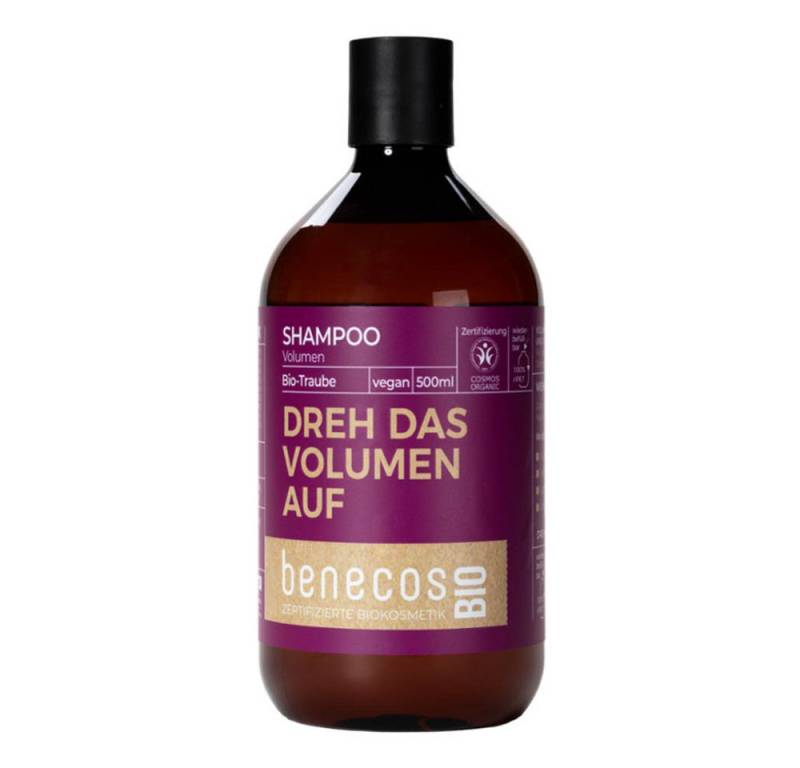 Benecos Haarshampoo Traube - Shampoo Volumen 500ml von Benecos
