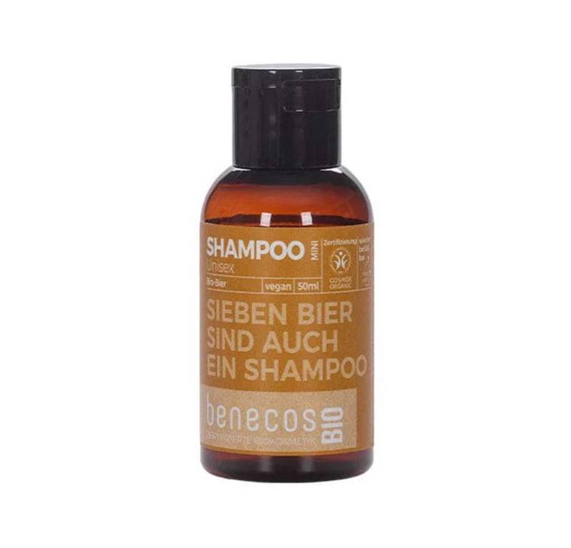 Benecos Haarshampoo Bier - Shampoo Unisex Mini 50ml von Benecos