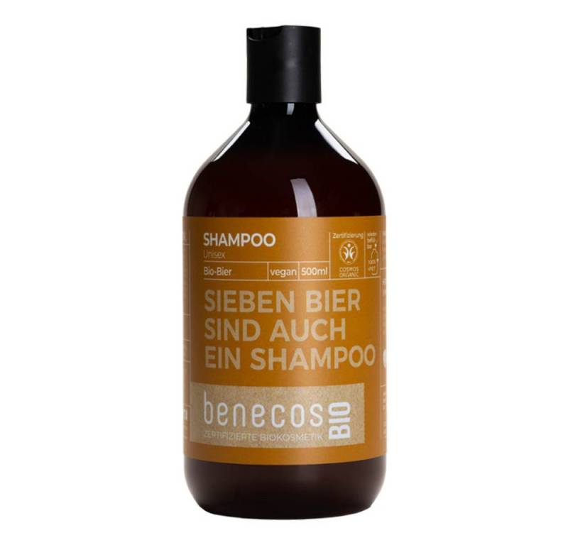Benecos Haarshampoo Bier - Shampoo 500ml von Benecos