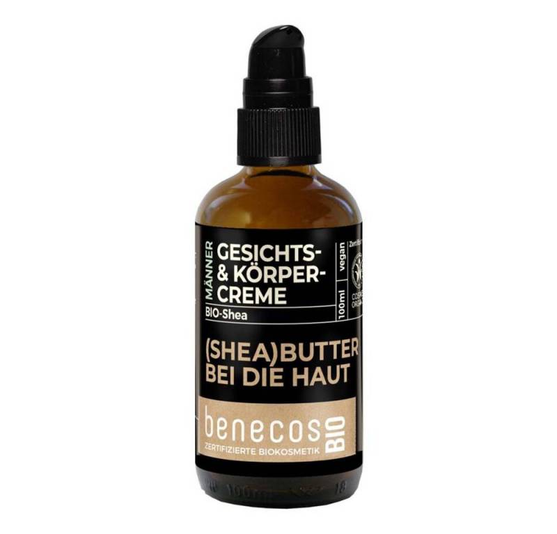 Benecos Körpercreme Sheabutter - 2in1 Gesichts- und Körpercreme 100ml von Benecos
