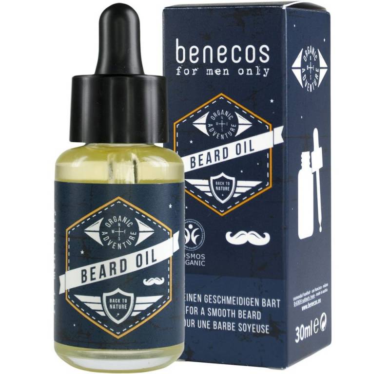 Benecos Körperöl Men Beard Oil, 30 ml von Benecos