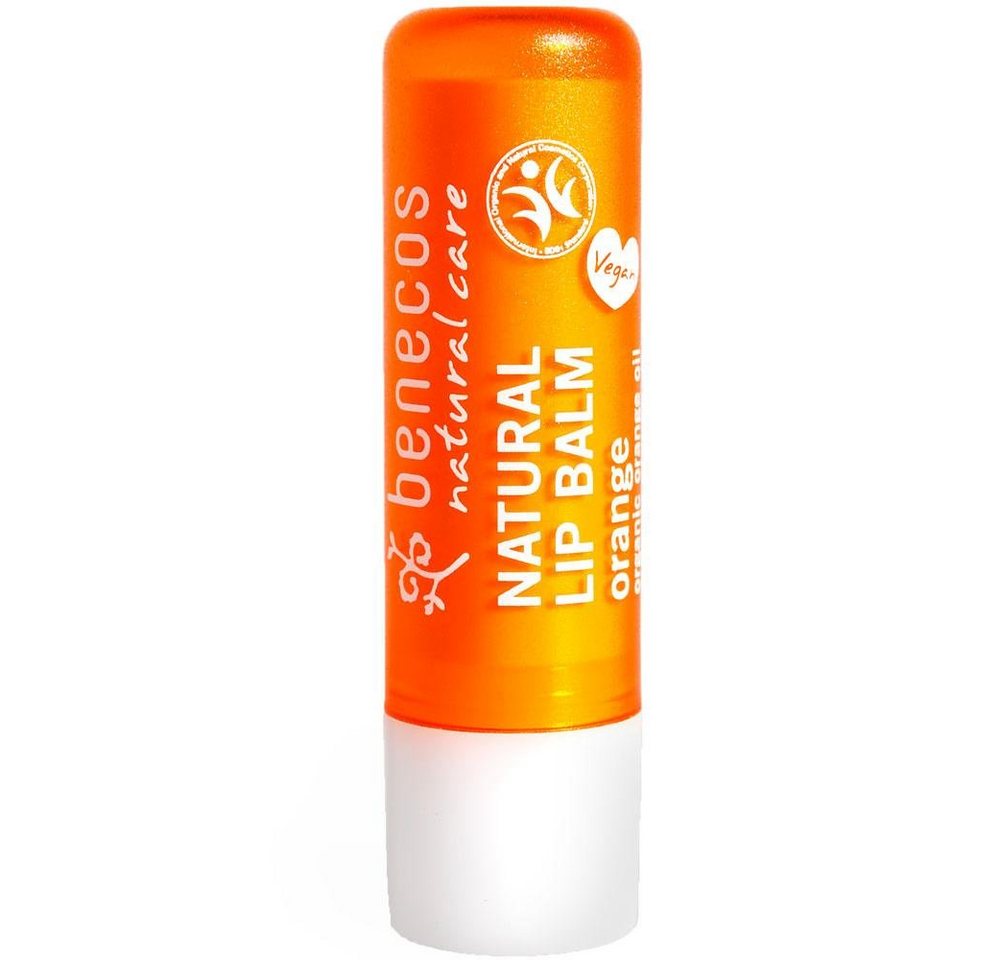 Benecos Lippenpflegemittel Lip Balm orange, Orange, 4.8 g von Benecos