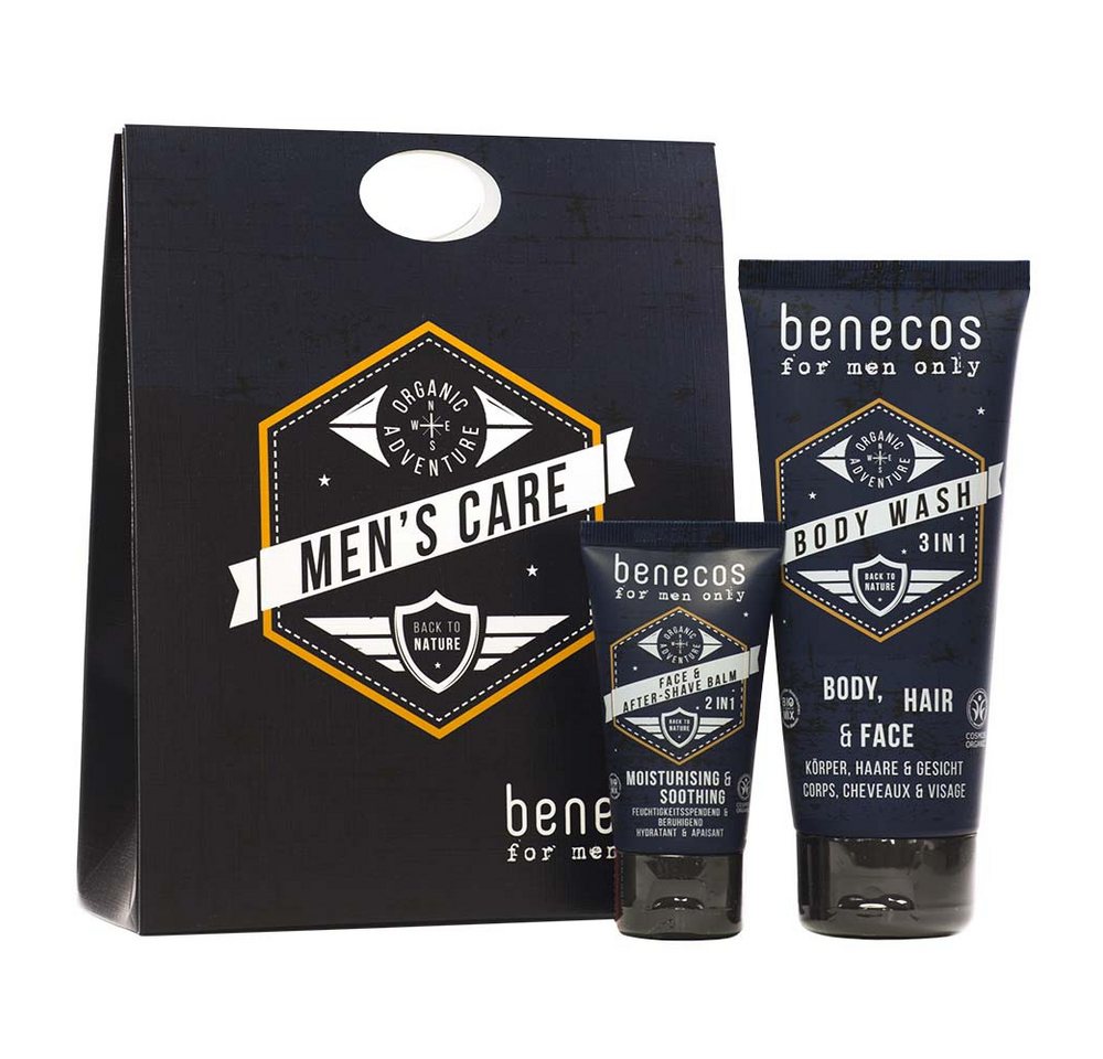 Benecos Pflege-Geschenkset for men only - Geschenkset von Benecos