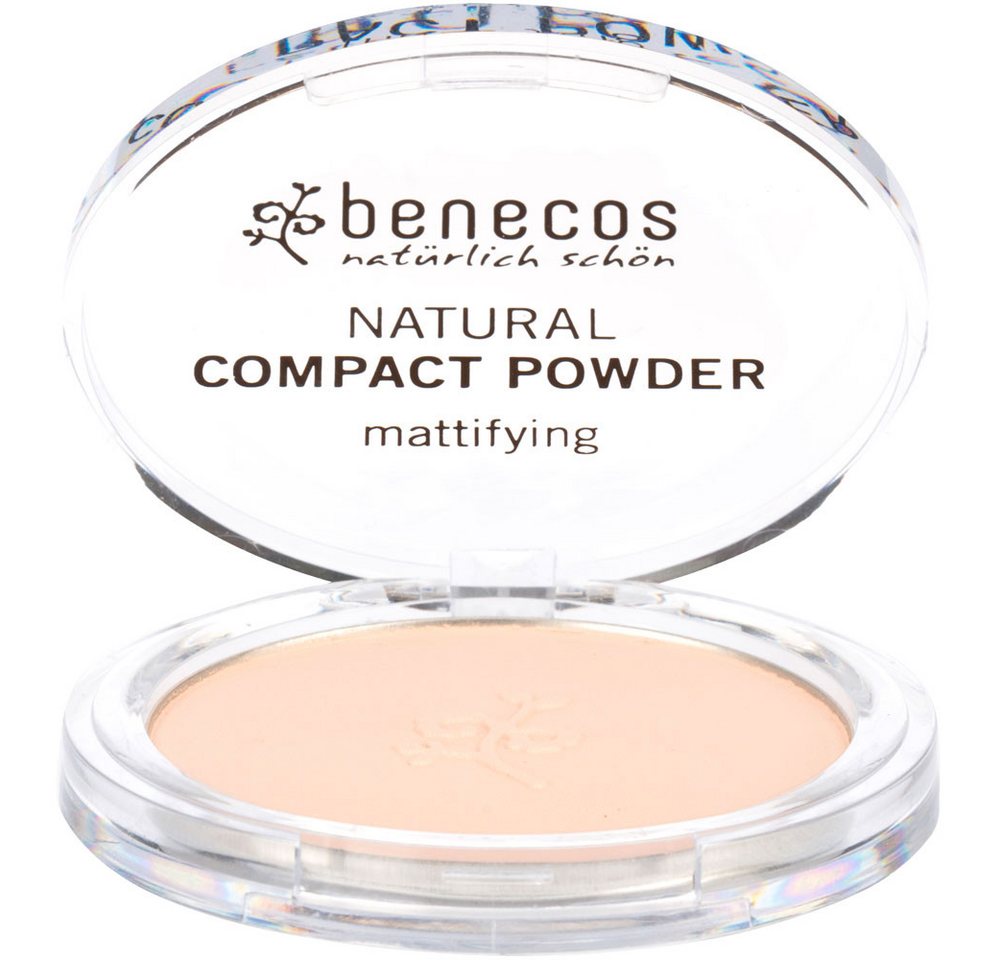 Benecos Puder Compact Powder porcellaine, 9 g von Benecos