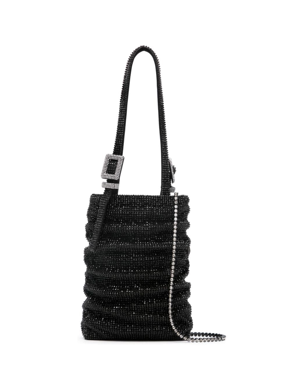 Benedetta Bruzziches Mini-Tasche mit Strass - Schwarz von Benedetta Bruzziches