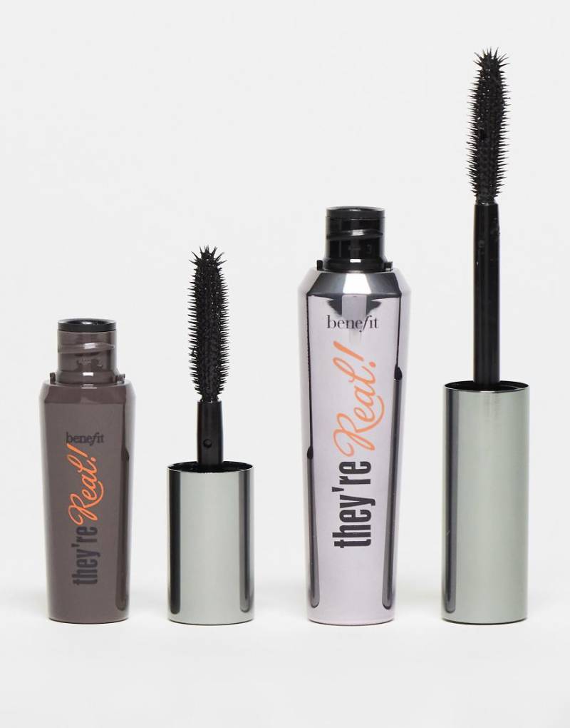 Benefit - Lashes for Real They're Real! Mascara Booster Set - Wimperntusche-Set (im Wert von 42£)-Schwarz von Benefit