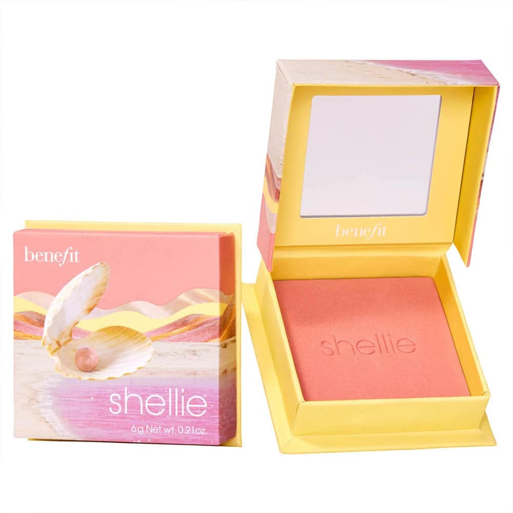 Benefit Teint Shellie Rouge in softem Rosa mit Perlmuttschimmer 6 g von Benefit