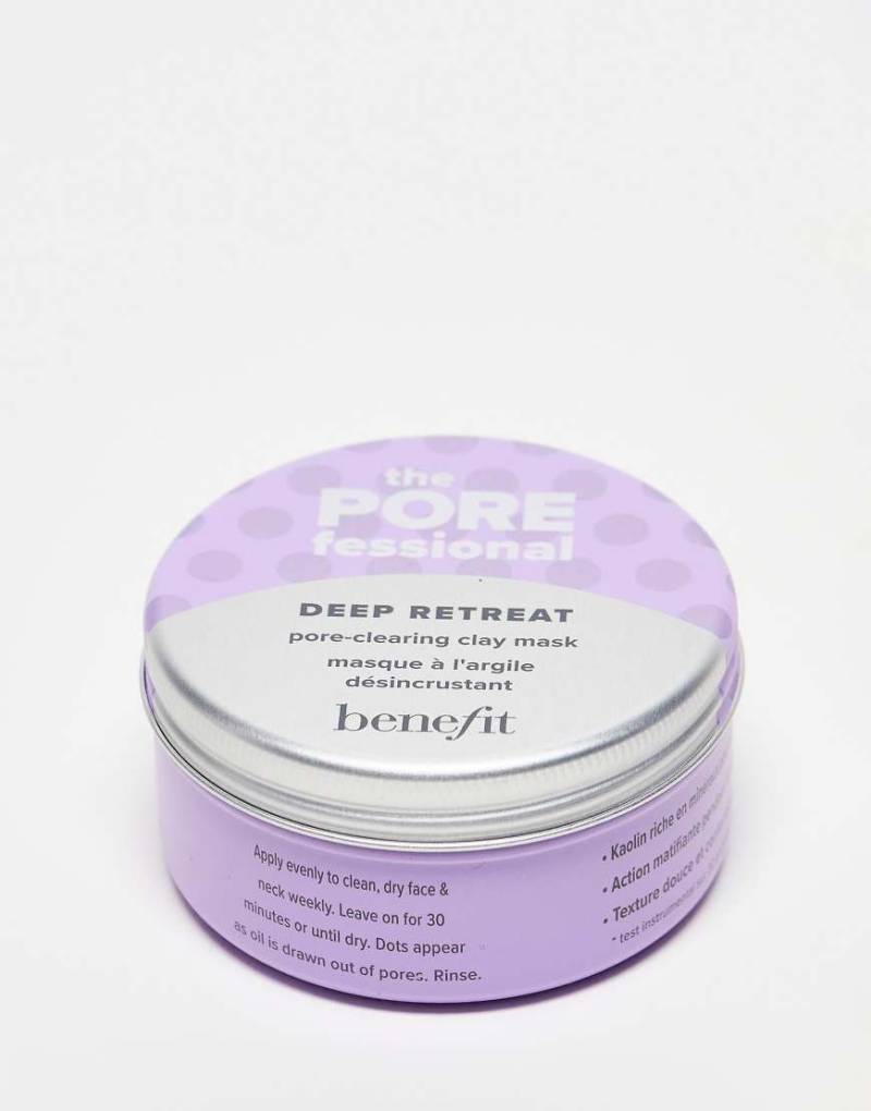 Benefit - The POREfessional Deep Retreat Pore-Clearing Clay Mask - Poren reinigende Maske, 75 ml-Keine Farbe von Benefit