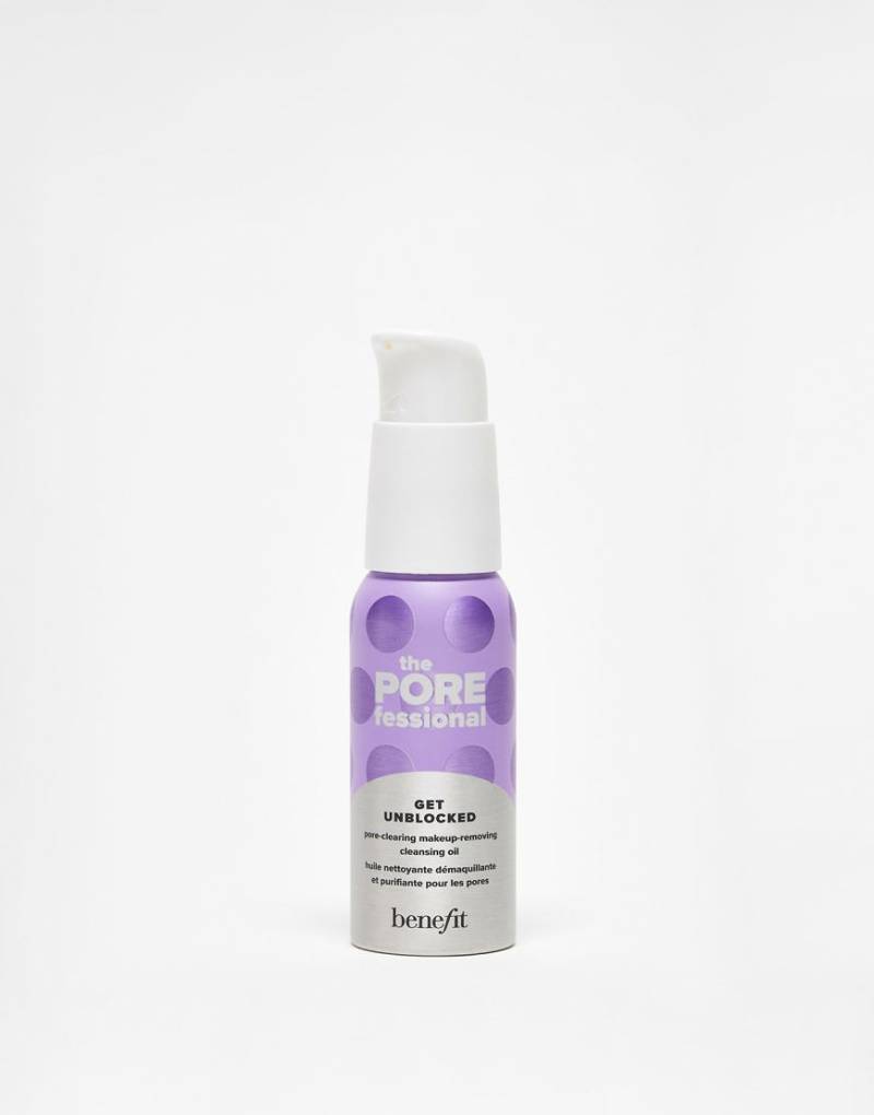 Benefit - The POREfessional - Get Unblocked Mini - Poren reinigendes Reinigungsöl: 45 ml-Keine Farbe von Benefit