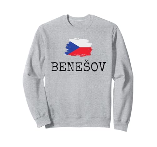 Benešov Stadt Tschechien Land Familienausflug Männer Frauen Sweatshirt von Benešov Czech Republic Vacation Czech Traveling