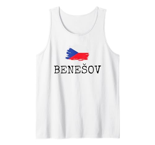 Benešov Stadt Tschechien Land Familienausflug Männer Frauen Tank Top von Benešov Czech Republic Vacation Czech Traveling