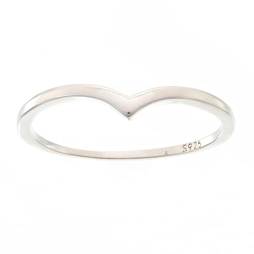 Beneto Ring Minimalist Silver Ring AGG445L - Schaltung: 60 mm sBE1265-60 Marke, Estándar, Nicht-Edelmetall, Kein Edelstein von Beneto