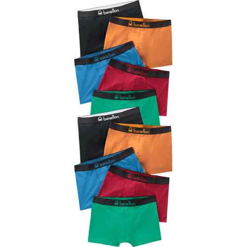 Benetton 10er Pack Boxershorts aus Baumwolle Benetton 10er Pack Boxershorts aus Baumwolle von Benetton