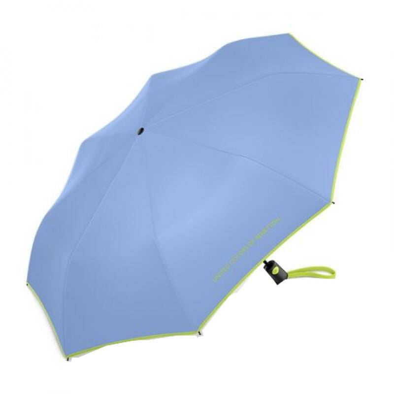 Benetton - Benetton Mini AC Schirm all aboard Blau von Benetton