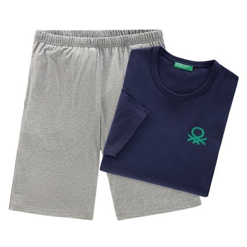 Benetton Herren Pyjama-Set kurz von Benetton