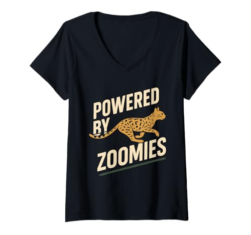 Damen Bengalkatzenliebhaber, exotische Rasse, Stolz, wildes Muster, Humor T-Shirt mit V-Ausschnitt Damen Bengalkatzenliebhaber, exotische Rasse, Stolz, wildes Muster, Humor T-Shirt mit V-Ausschnitt von Bengal Mom Dad Owner Gift Funny Cat Enthusiast