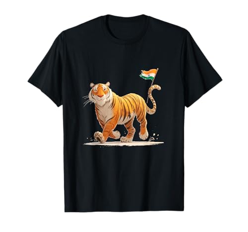 Nettes Indianer Bengal-Tiger-Kostüm für Jungen und Mädchen T-Shirt von Bengal Tiger Outfit