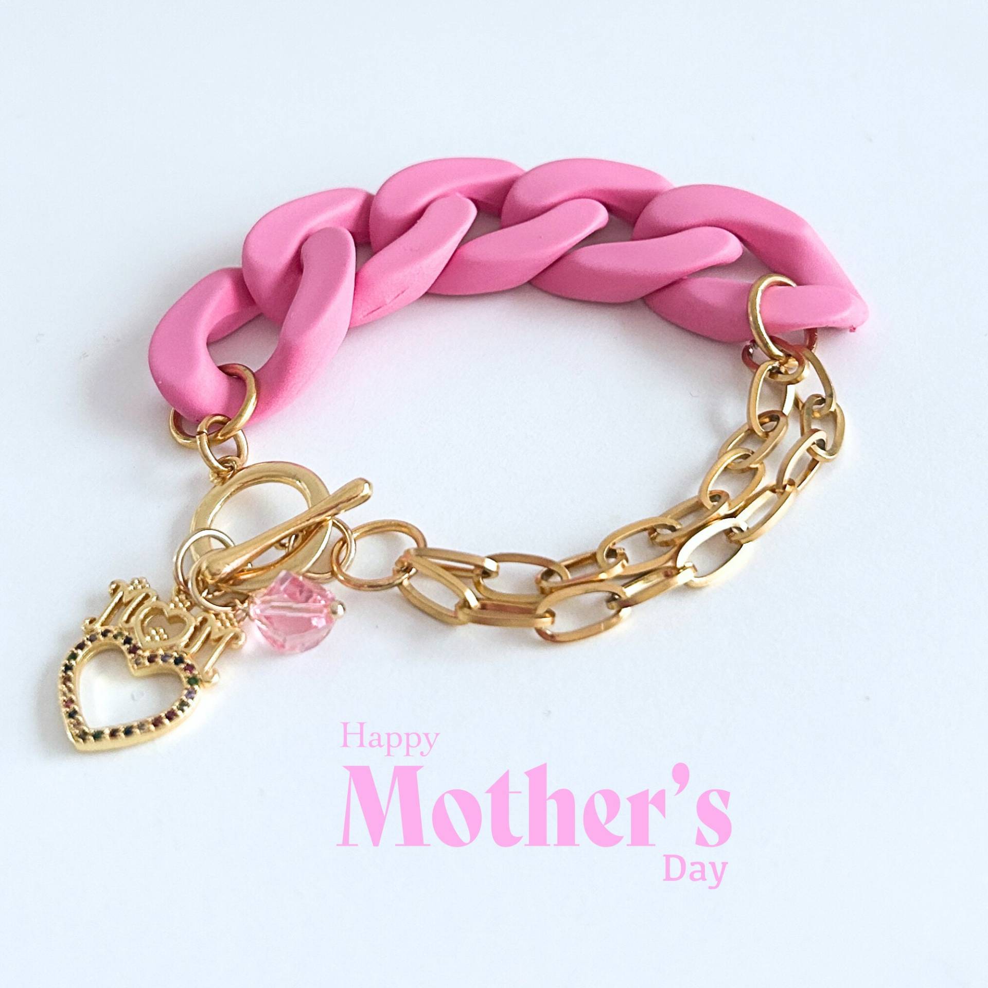 Armband Mama - Mit Anhänger Statement Geburtstagsgeschenk Frau Damen Muttertagsgeschenk Schmuck Armband Mama - Mit Anhänger Statement Geburtstagsgeschenk Frau Damen Muttertagsgeschenk Schmuck von BenicebyBK