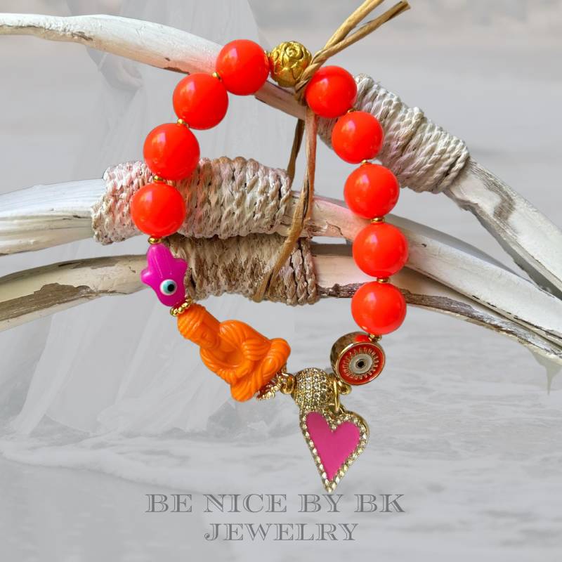 Buddha Armband Damen Im Boho Style Handgefertigt - Yoga Schmuck Geschenk Geschenke Für Frauen Buddhisten von BenicebyBK