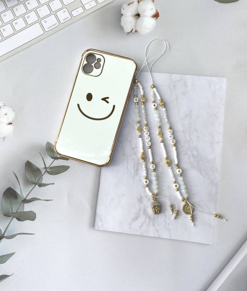 Handykette Perlen - Kurz Iphone Handyketten Handy Perlenkette Geburtstagsgeschenk Freundin Handykette Perlen - Kurz Iphone Handyketten Handy Perlenkette Geburtstagsgeschenk Freundin von BenicebyBK