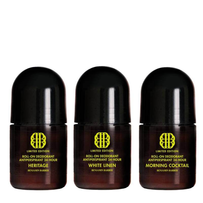 Benjamin Barber Antiperspirant Trio Limited Edition (3x75 ml) von Benjamin Barber