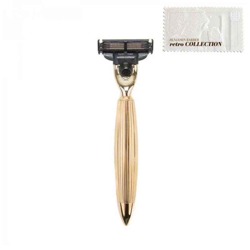 Shaving Razor Mach3 Gold - Retro Collection von Benjamin Barber