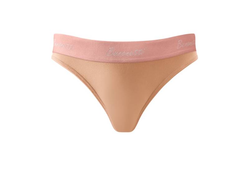 Benonetti Slip Damen Slip, weich, atmungsaktiv & formstabil (3er Set, 3er-Pack) Sportlich & bequem von Benonetti