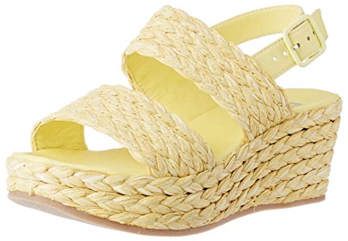 Bensimon Damen S Compensees Knöchelriemchen Sandalen, Gelb (Citron 0249), 40 EU von Bensimon