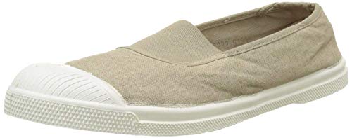 Bensimon Damen Tennis Elastique Femme Sneakers, Beige (Beige Coquille), 39 EU von Bensimon