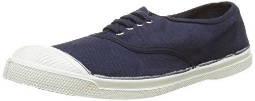 Bensimon Damen Tennis Lacet Femme Sneaker, Blau (Marine) von Bensimon