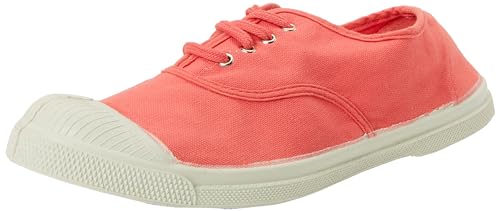 Bensimon Damen Tennis Schnürsenkel Sneaker, Rosa Indie, 36 EU von Bensimon