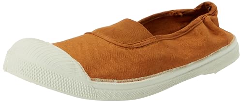 Bensimon Damen Tennisschuh elastisch Sneaker, Tabakfarben, 36 EU von Bensimon