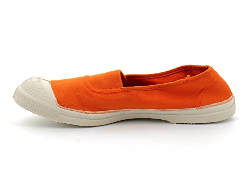 Bensimon Elastisch für Damen Sneaker, Korallenrot, 37 EU von Bensimon