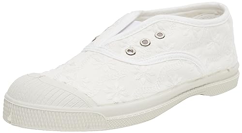 Bensimon Elly Brod Angla Sneaker, Elfenbein, 35 EU von Bensimon