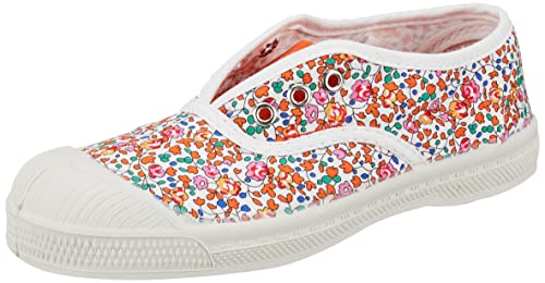 Bensimon Jungen Mädchen Elly Liberty Sneaker, Mini-Blumen, 24 EU von Bensimon